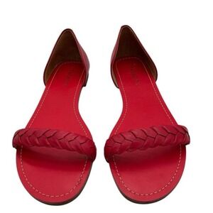 Talbot Lulu salsa red  size 9M sandals